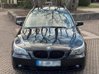 Gebraucht BMW 525 197 PS (144 kW) 2008 Schwarz Kombi