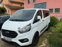 Gebraucht Ford Transit Custom 131 PS (96 kW) 2021 Weiß Van / Kleinbus