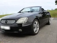 Gebraucht Mercedes SLK200 Edition 163 PS (119 kW) 2003 Schwarz Cabrio