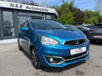 Gebraucht Mitsubishi Space Star Diamant Edition 80 PS (58 kW) 2017 Blau Kleinwagen