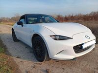 Gebraucht Mazda MX5 Sports-Line 131 PS (96 kW) 2016 Weiß Cabrio