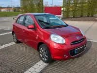 Gebraucht Nissan Micra 80 PS (58 kW) 2012 Rot Kleinwagen