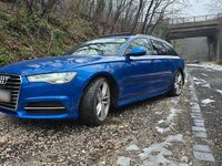 Usata Audi A6 Ambiente 326 CV (239 kW) 2015 Blu Station wagon