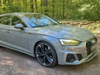 Gebraucht Audi A5 S-Line 2020 Silber Coupé