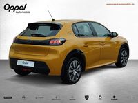 Gebraucht Peugeot e-208 Active 100 kW (136 PS) 2021 Lack gelb faro/typ aussenverkleidung metalliclackierung Kleinwagen