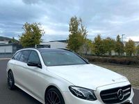Gebraucht Mercedes E220 AMG line 194 PS (142 kW) 2018 Weiß Kombi