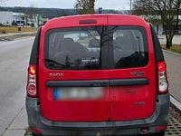 Gebraucht Dacia Logan MCV 74 PS (54 kW) 2009 Rot Kombi