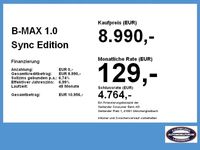 Gebraucht Ford B-MAX SYNC Edition 101 PS (74 kW) 2017 Titangrau metallic Van / Kleinbus