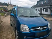 Occasion Opel Agila 75 ch (55 kW) 2003 Bleue Monospace