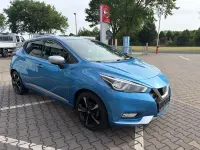 Gebraucht Nissan Micra N-Connecta 90 PS (66 kW) 2017 Blau Kleinwagen
