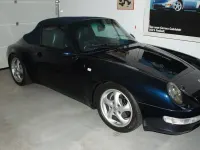 Gebraucht Porsche 993 286 PS (210 kW) 1996 Blau Cabrio