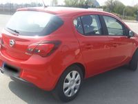 gebraucht Opel Corsa E 1,4 Turbo, 74KW (100PS), Bj. 2016, rot, unfallfrei