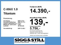 Gebraucht Ford C-MAX Titanium 125 PS (91 kW) 2018 Magneticgrau (metallic) Van / Kleinbus