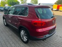 Gebraucht VW Tiguan Life 140 PS (102 kW) 2014 Rot SUV