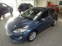 Używany Ford Fiesta Titanium 86 KM (63 kW) 2018 Niebieski Sedan/Limuzyna