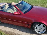 Gebraucht Mercedes SL500 306 PS (225 kW) 1999 Rot Cabrio