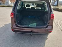 Gebraucht VW Sharan Sound 184 PS (135 kW) 2017 Rot Van / Kleinbus