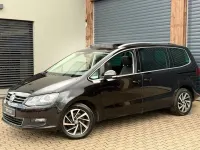 Gebraucht VW Sharan Sound 150 PS (110 kW) 2018 Schwarz Van / Kleinbus