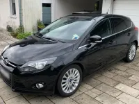 Gebraucht Ford Focus Titanium 116 PS (85 kW) 2011 Schwarz Limousine