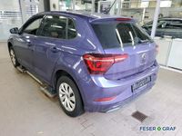 Gebraucht VW Polo Style 95 PS (69 kW) 2022 Vibrant violet metallic Kleinwagen
