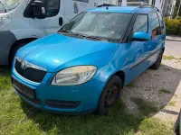 Gebraucht Skoda Roomster 86 PS (63 kW) 2009 Blau Van / Kleinbus