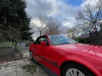 Brugt BMW 318 Cabriolet Performance 116 HK (85 kW) 1995 Rød Cabriolet