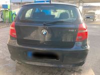 gebraucht BMW 116 i 6 Gang TÜV bis 9/24 blau Klimaautomatik Sitzheizung