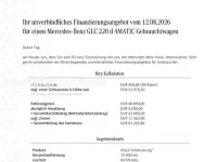 Gebraucht Mercedes GLC220 AMG line 197 PS (144 kW) 2024 Lack graphitgrau SUV