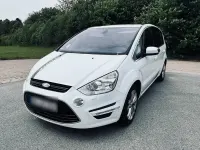 Gebraucht Ford S-MAX S 203 PS (149 kW) 2012 Weiß Van / Kleinbus