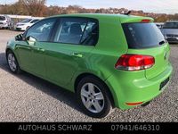 Gebraucht VW Golf VI Comfortline 110 PS (80 kW) 2009 Grün Kleinwagen