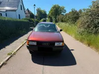 Gebraucht Audi 80 Basis 1990 Rot Limousine