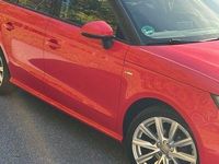 Gebraucht Audi A1 Sportback S-Line 95 PS (69 kW) 2016 Rot Kleinwagen
