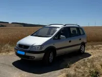 Gebraucht Opel Zafira Elegance 125 PS (91 kW) 2002 Silber Van / Kleinbus