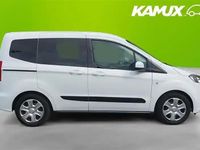Gebraucht Ford Tourneo Courier 101 PS (74 kW) 2017 Weiß Van / Kleinbus