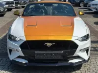 Gebraucht Ford Mustang GT 450 PS (330 kW) 2019 Weiß Cabrio