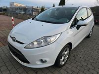 Gebraucht Ford Fiesta Trend 82 PS (60 kW) 2010 Blau Kleinwagen