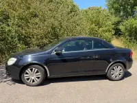 Gebraucht VW Eos 122 PS (89 kW) 2009 Schwarz Cabrio