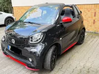 Gebraucht Smart ForTwo Cabrio Brabus 71 PS (52 kW) 2016 Schwarz Cabrio