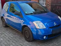 Gebraucht Citroën C2 73 PS (53 kW) 2007 Blau Kleinwagen