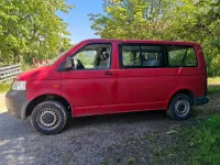 Gebraucht VW Transporter 105 PS (77 kW) 2005 Rot Van