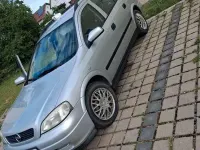 Gebraucht Opel Astra Edition 75 PS (55 kW) 2001 Silber Kombi