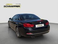 Gebraucht BMW 420 Luxury Line 135 PS (99 kW) 2017 Schwarz Cabrio