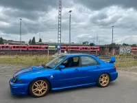 Gebraucht Subaru Impreza 265 PS (194 kW) 2002 Blau Limousine
