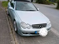 Gebraucht Mercedes CLK200 Avantgarde 184 PS (135 kW) 2008 Silber Cabrio