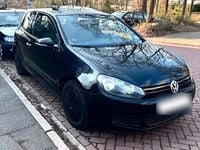 Gebraucht VW Golf VI Comfortline 80 PS (58 kW) 2010 Schwarz Kleinwagen
