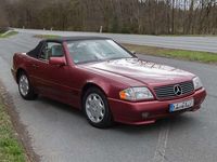 gebraucht Mercedes SL320 Almandinrot 05/1995 nur 77.700 km 1 Vorbes.