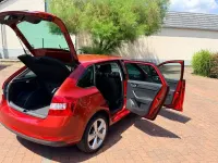 Gebraucht Skoda Rapid Ambition 122 PS (89 kW) 2013 Rot Kleinwagen