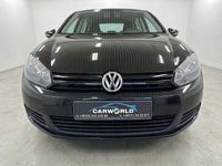 Gebraucht VW Golf VI Trendline 80 PS (58 kW) 2009 Schwarz Kleinwagen