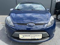 Gebraucht Ford Fiesta Trend 60 PS (44 kW) 2011 Blau Kleinwagen