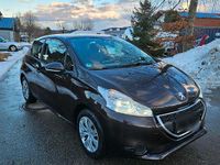 Gebraucht Peugeot 208 95 PS (69 kW) 2012 Schwarz Kleinwagen